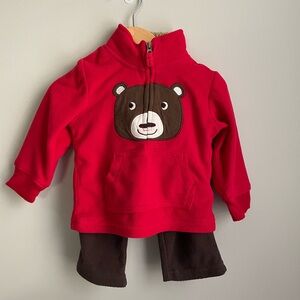 Carters two piece set size 12 months